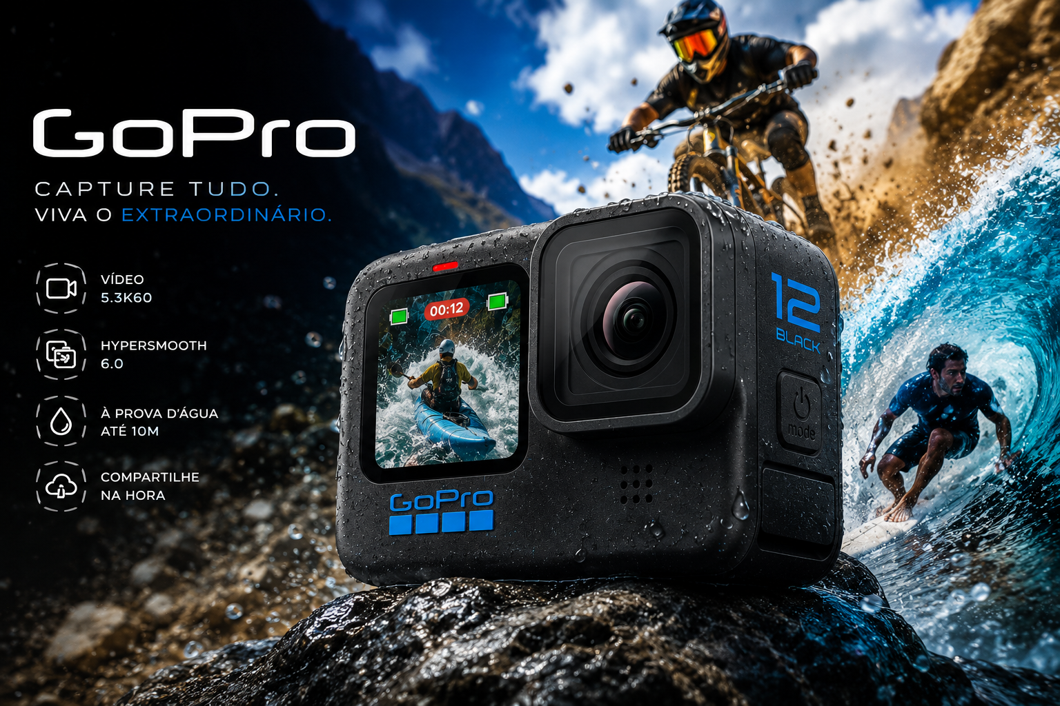 🔥 ¡ÚLTIMAS UNIDADES EN LIQUIDACIÓN! 📸 CÁMARA GOPRO 4K + 🎁 FUNDA ULTRARRESISTENTE GRATIS 🥳 [PROMOCIÓN ESPECIAL DE CUMPLEAÑOS]