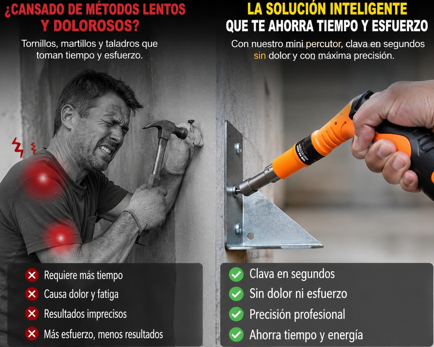 🚀 Pistola Remachadora Multifuncional Profesional Incluye Estuche Premium + Guantes + Gafas + Clavos de Regalo 🎁