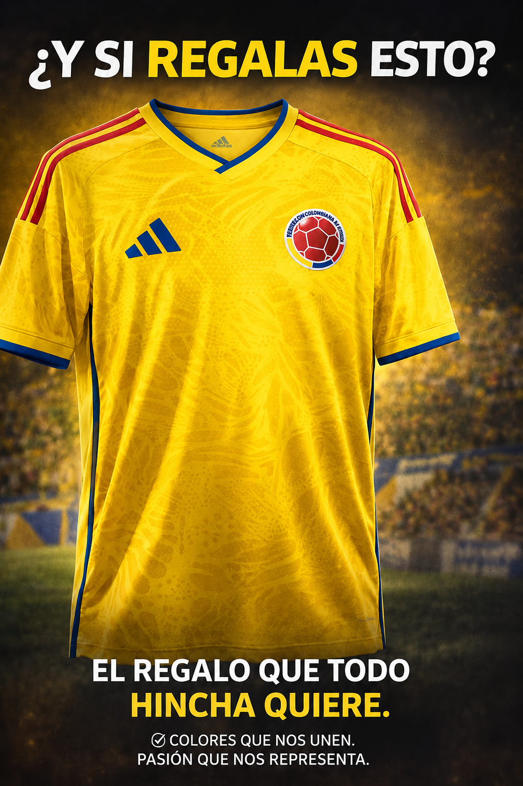 🔥 CAMISETA  OFICIAL DE SELECCION COLOMBIA 2026