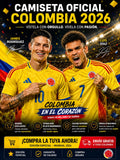 🔥 CAMISETA  OFICIAL DE SELECCION COLOMBIA 2026